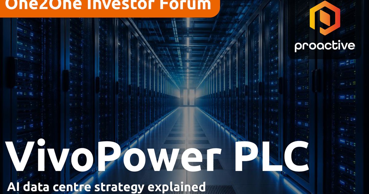 VivoPower's AI data centre strategy explained - One2One Investor Forum