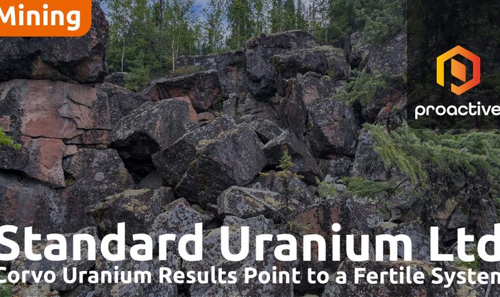 Standard Uranium reports strong pathfinder results at Corvo Uranium project