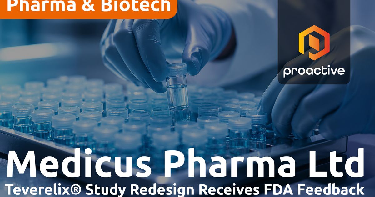 Medicus Pharma advances Phase 2 study following FDA and IRB feedback