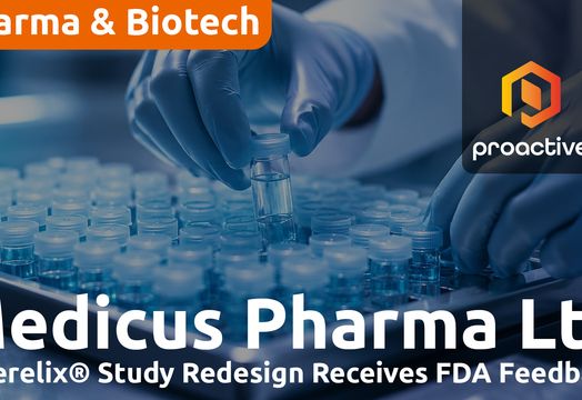 Medicus Pharma advances Phase 2 study following FDA and IRB feedback