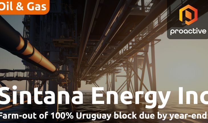 Sintana Energy: Uruguay well on track, Argentina block bid advances