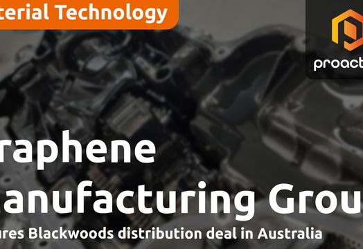 Graphene Manufacturing Group CEO on securing Blackwoods distribution deal in Australia