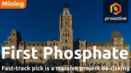 First Phosphate receives accelerated Quebec government support for B&eacute;gin-Lamarche project
