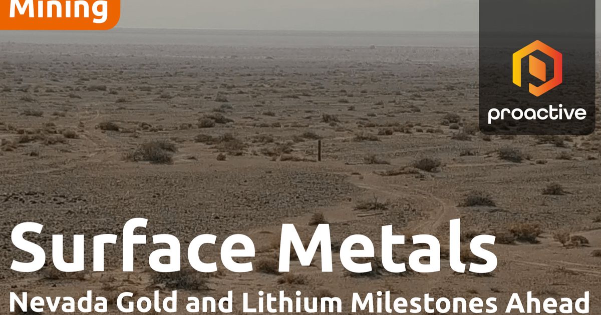Surface Metals advances Nevada Gold and Lithium projects toward key milestones