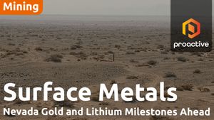 Surface Metals advances Nevada Gold and Lithium projects toward key milestones