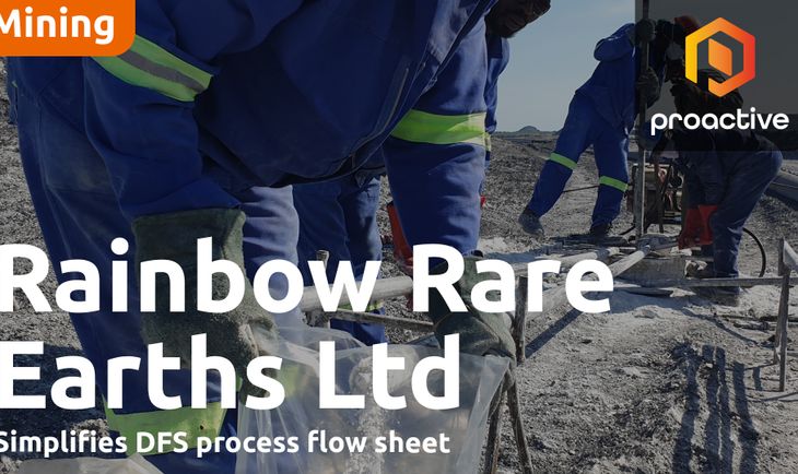 Rainbow Rare Earths simplifies flowsheet, cuts costs ahead of DFS