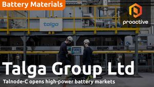Talga MD says Talnode-C milestone opens high-power battery markets