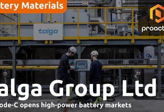 Talga MD says Talnode-C milestone opens high-power battery markets