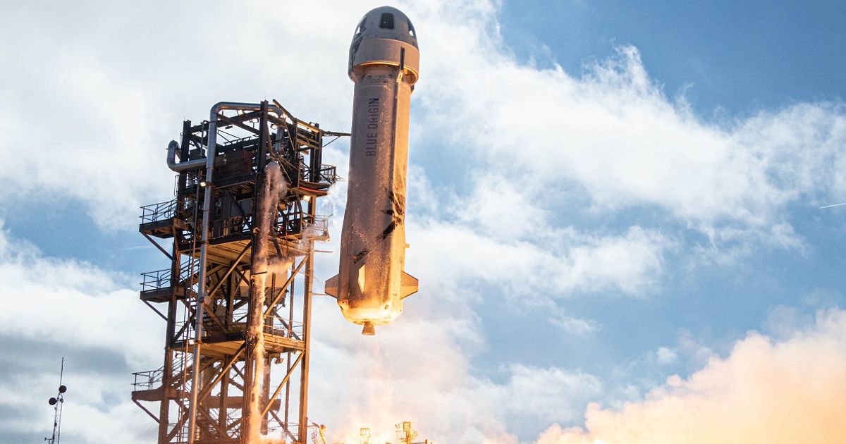 Jeff Bezos's Blue Origin reaches for starts with $10bn funding round at a $130bn valuation