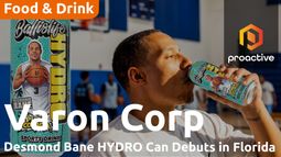 Varon targets Nasdaq path plus Desmond Bane HYDRO signature beverage launch