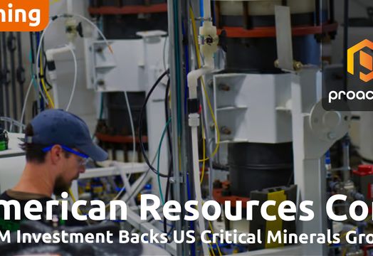 American Resources secures $25M U.S. defense investment for Rare Earth refining expansion