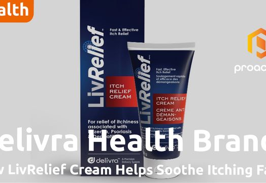 Delivra Health Brands launches LivRelief Itch Cream for Eczema, Psoriasis and Sensitive Skin Relief