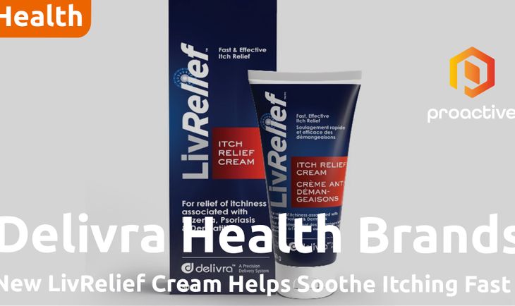Delivra Health Brands launches LivRelief Itch Cream for Eczema, Psoriasis and Sensitive Skin Relief