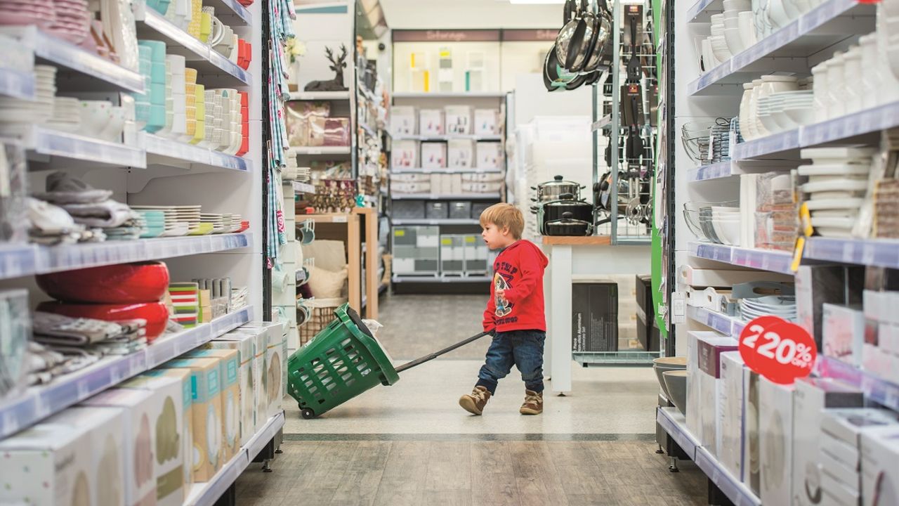 Child-in-Dunelm-store