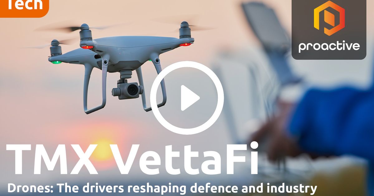 'Data wins wars': TMX VettaFi's Axel Belorde on the drone boom reshaping defence and business