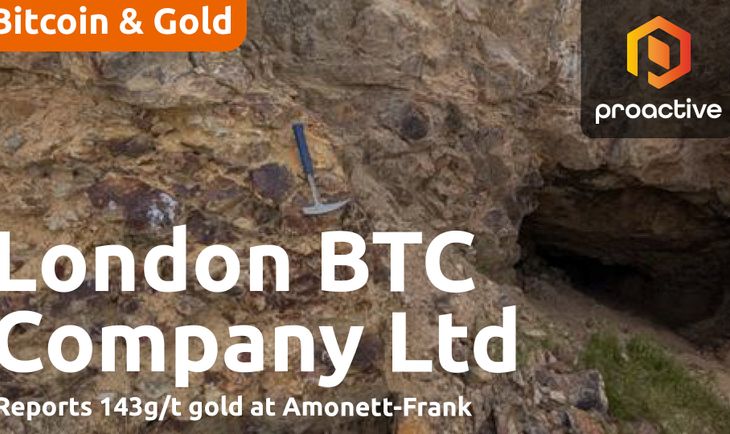 London BTC CEO on hitting 143 g/t gold at Amonett-Frank, highest grade yet in US portfolio