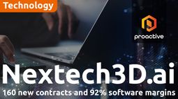 Nextech3D.ai: 160 new contracts, 92% margins, biggest deal ever due August