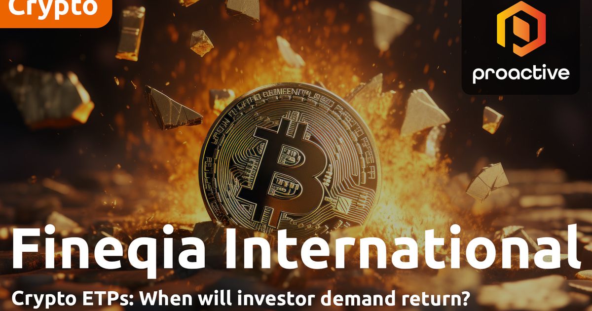 Crypto ETP market: Fineqia's Matteo Grego on whether a recovery is getting closer