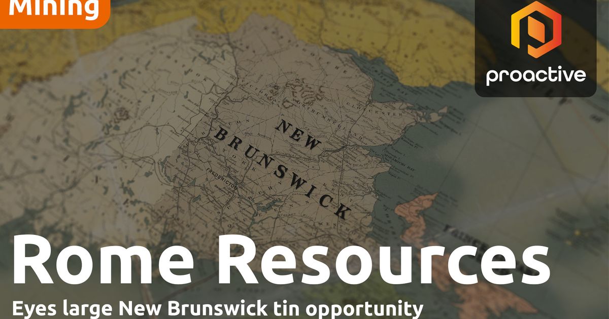 Глава Rome Resources: Нью-Брансуик обладает потенциалом огромной минерализованной территории