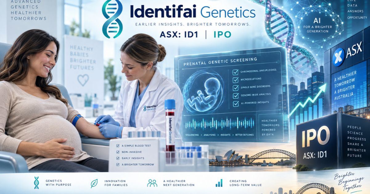 Identifai Genetics launches $10 million IPO to advance AI-powered prenatal testing platform