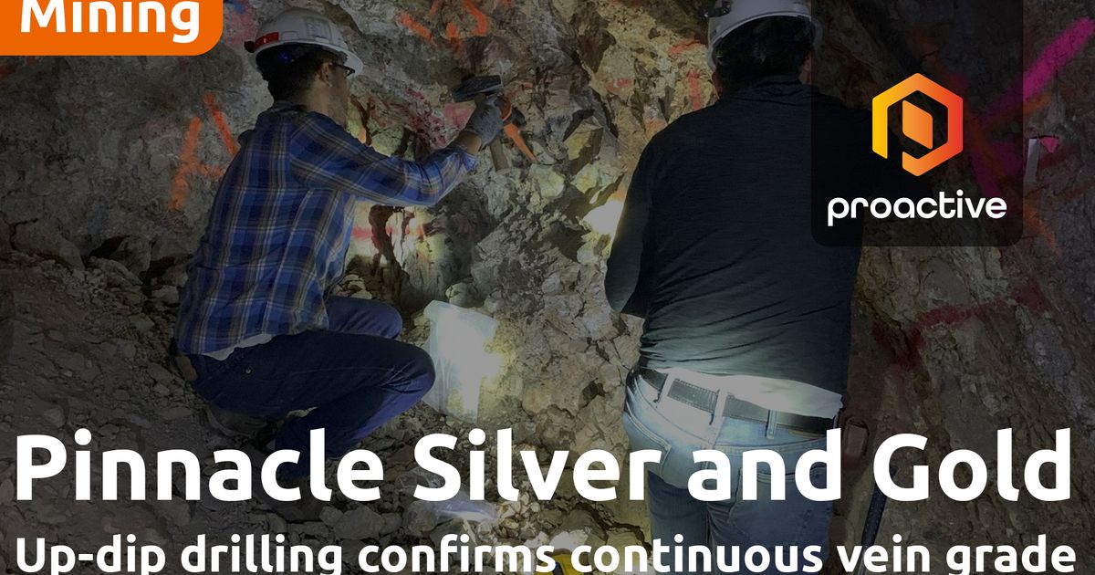 Pinnacle Silver & Gold extends high-grade gold-silver zone at historic Pinos Cuates Mine