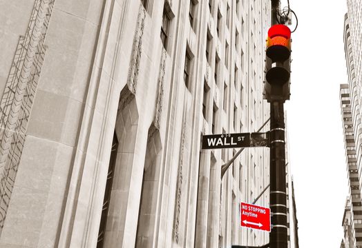 Wall Street sign
