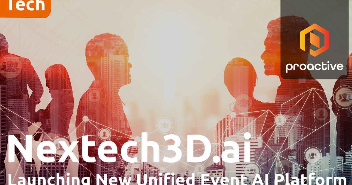 Nextech3D.ai launches AI-powered event operating system for enterprise ...