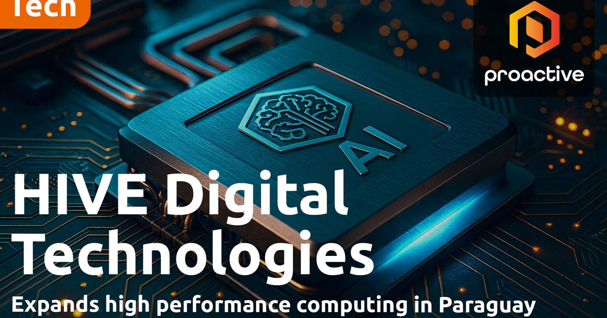 HIVE expands into Paraguay with AI Cloud JV backed by renewable power