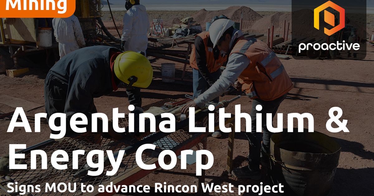 Argentina Lithium partners with Lanshen to advance Rincon West DLE...