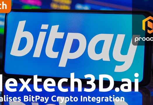 Nextech3D.ai completes BitPay integration, advances phase 2 blockchain platform