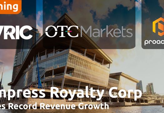 Empress Royalty sees record revenue growth