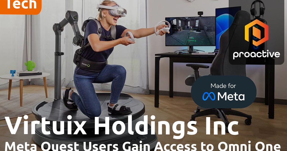 Virtuix joins Meta’s Made for Meta program for Omni One VR treadmill ...