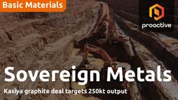 Sovereign Metals CEO discusses MOU with Project Vault partner Traxys