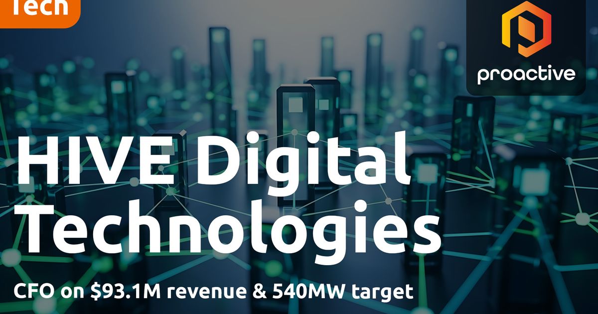 HIVE Digital posts record Q3 revenue of $93.1M, expands AI and...