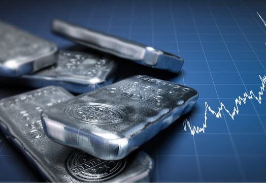 silver and gold bars 