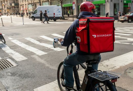 DoorDash Inc - DoorDash shares recover to trade 9% higher after initial post-earnings plunge