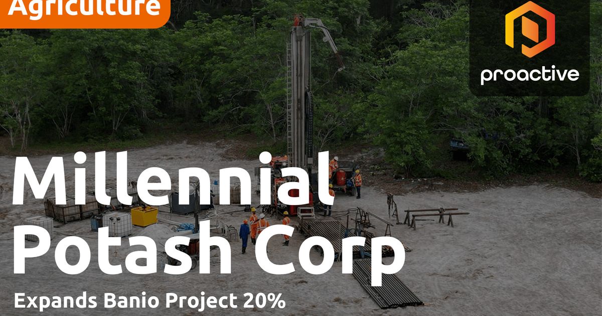 Millennial Potash secures Haute Banio permit, expands Mayumba...
