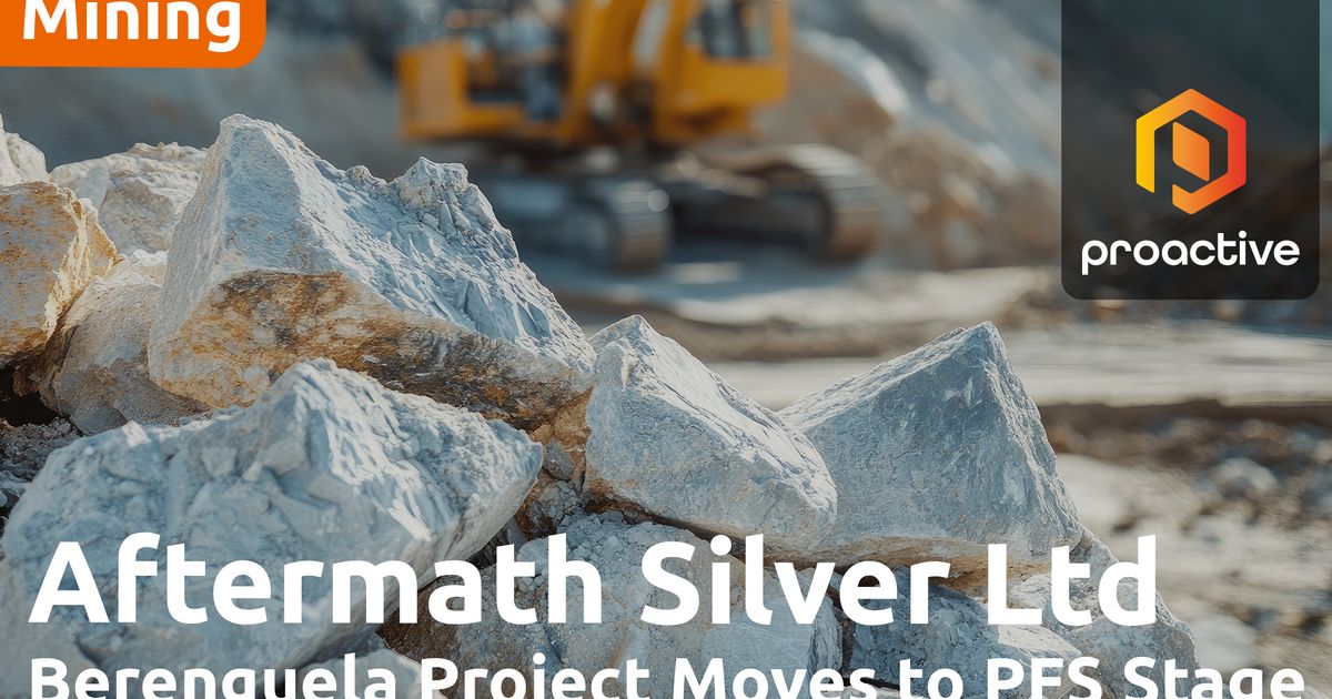 Aftermath Silver launches PFS at Berenguela project in Peru | TSX-V:AAG ...