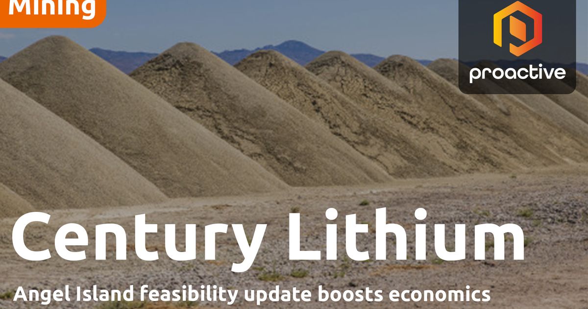 Century Lithium updated study delivers $4B NPV for Angel Island Project ...