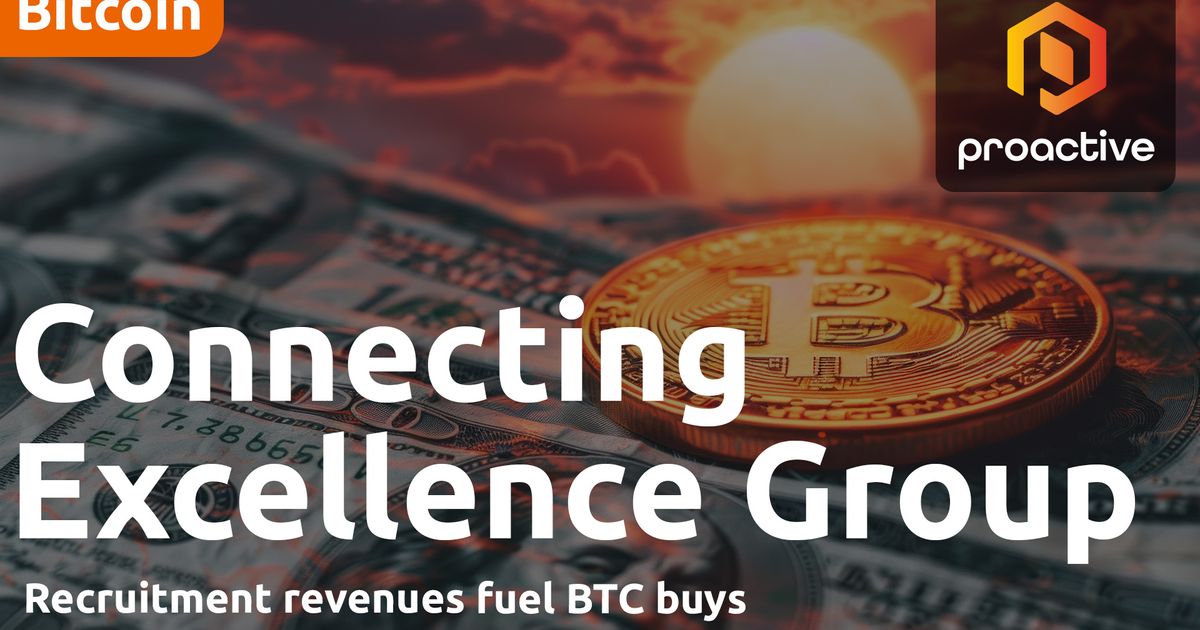 Connecting Excellence CEO on Bitcoin purchase following strong January ...
