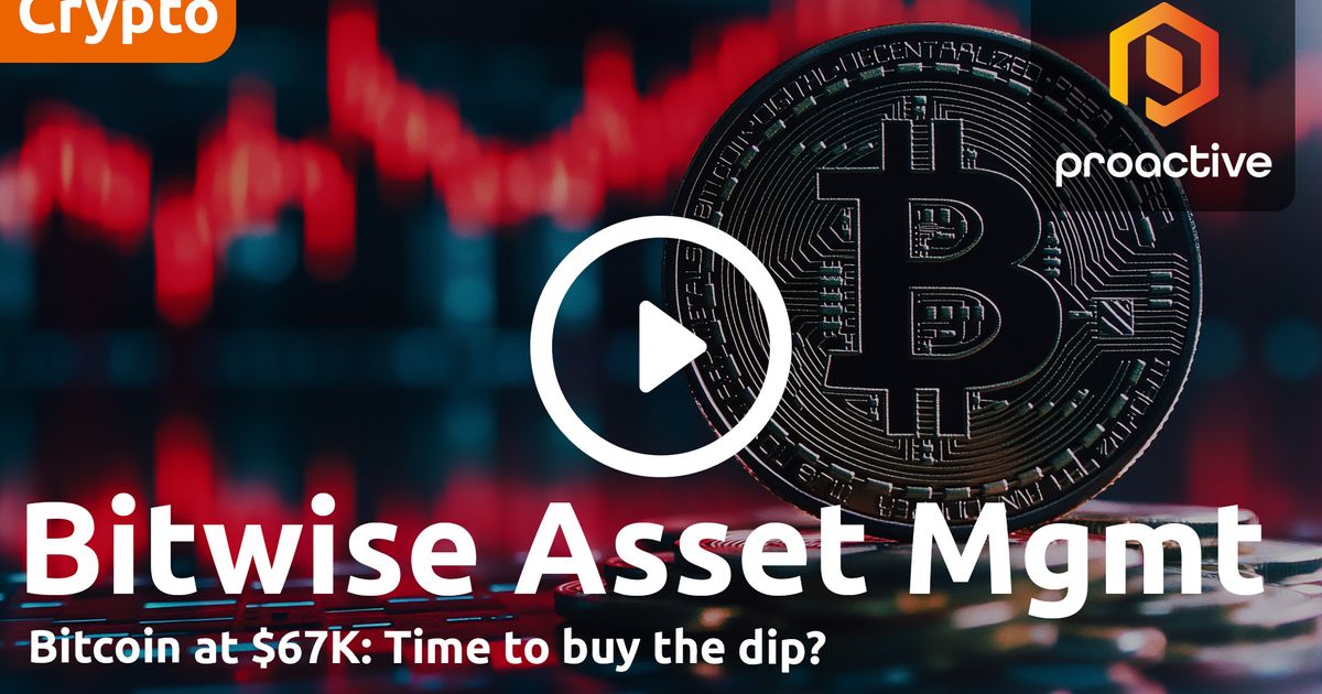 Bitwise's Bradley Duke on whether Bitcoin’s pullback presents a...