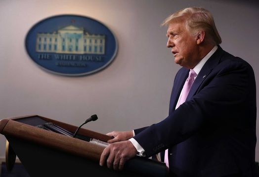 Donald Trump speaking