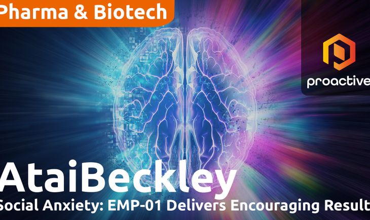 AtaiBeckley reports encouraging Phase 2a data for EMP-01 in social anxiety