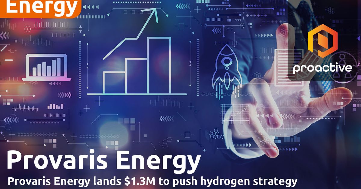 Green hydrogen focus as Provaris Energy secures funding - Proactive ...