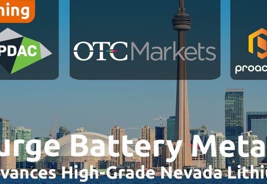 Surge Battery Metals advances High-Grade Nevada Lithium project