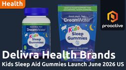 Delivra Health set to launch Dream Water Kids Sleep Gummies in U.S. 
