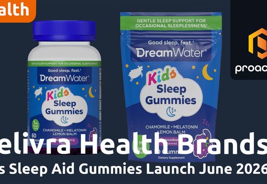 Delivra Health set to launch Dream Water Kids Sleep Gummies in U.S. 