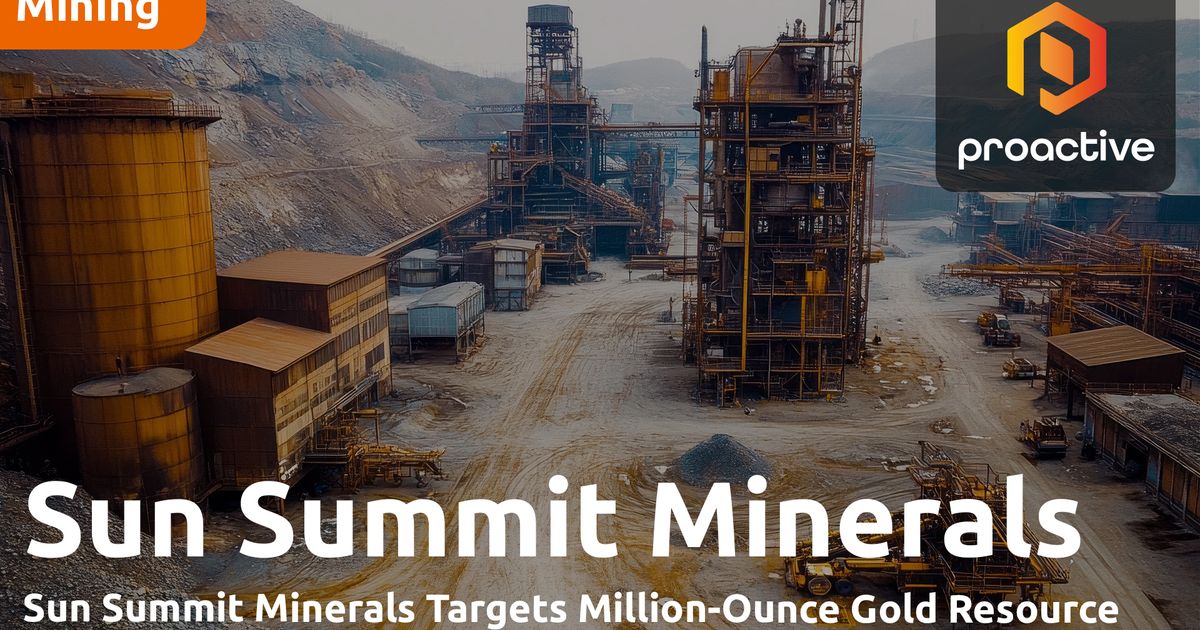 Sun Summit Minerals eyes Q1 2027 maiden resource after 99% gold recovery results