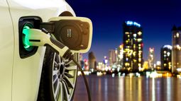 Electric car charging 