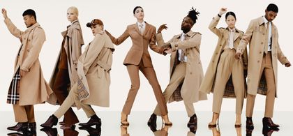 Burberry shop target group